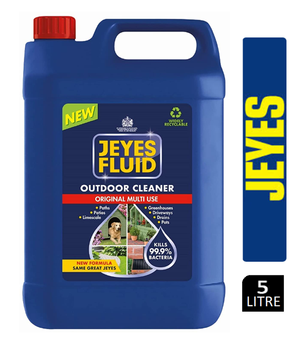 Jeyes Fluid Outdoor Disinfectant 5 Litre {New Pack} - ONE CLICK SUPPLIES