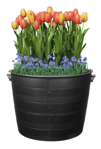 Blacksmith Black Patio Planter 35cm - ONE CLICK SUPPLIES