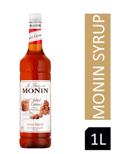 Monin Salted Caramel Coffee Syrup 1litre