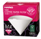 Hario V60 Coffee Filter Papers Size 01 - White - (100 Pack Boxed) - ONE CLICK SUPPLIES