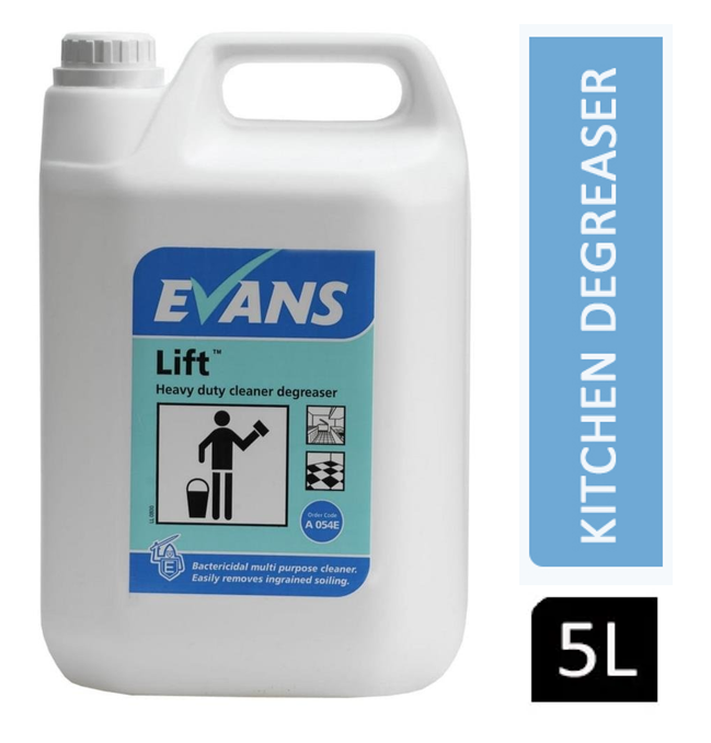 Evans Vanodine Lift Heavy Duty Cleaner Degreaser 5 Litre - ONE CLICK SUPPLIES