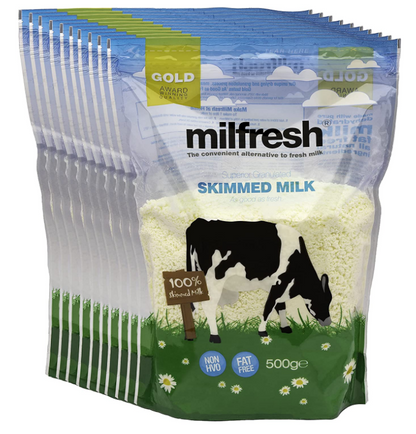 Milfresh Gold Skimmed Granulated Milk 500g A02461 - ONE CLICK SUPPLIES