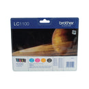 Brother LC1100 Inkjet Cartridges Multipack CMYK LC1100VALBP - ONE CLICK SUPPLIES