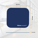 Fellowes Microban Antibacterial Mouse Mat Blue 5933905