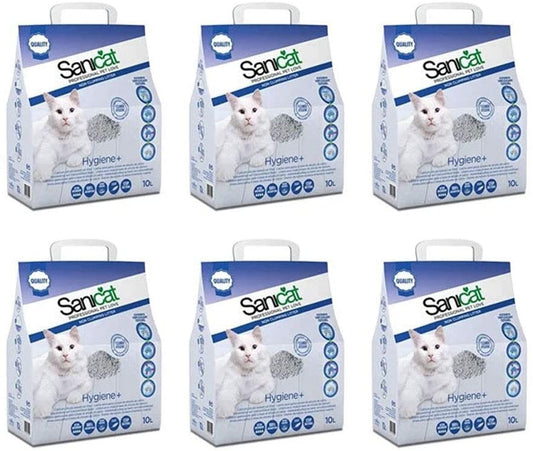 Sanicat Hygiene Plus Non Clumping Litter 10 Litre - ONE CLICK SUPPLIES