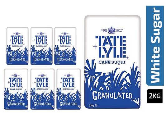 Tate & Lyle Granulated Sugar 2kg - ONE CLICK SUPPLIES