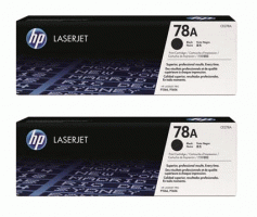 HP 78A Black Laserjet Toner Cartridge (Pack of 2) CE278AD