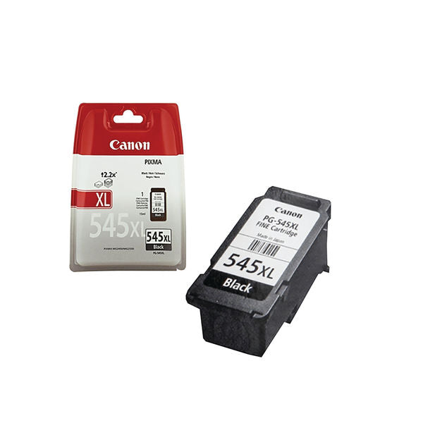 Canon PG-545XL Black High Yield Inkjet Cartridge 8286B001 - ONE CLICK SUPPLIES