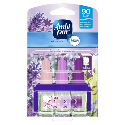 Ambi Pur 3volution Lavender Sensation Refill 20ml - ONE CLICK SUPPLIES