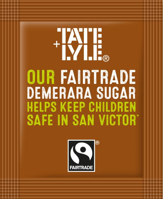 Tate & Lyle Fairtrade Sugar Sachets Brown 1000's - ONE CLICK SUPPLIES