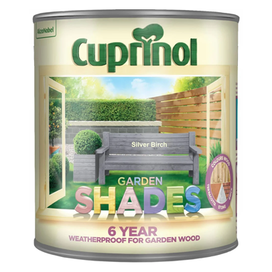 Cuprinol Garden Shades SILVER BIRCH 2.5 Litre - ONE CLICK SUPPLIES