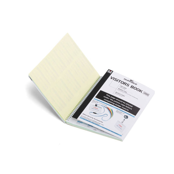 Durable Visitor Book 300 Badge Insert Refill 60x90mm (Pack 300) 146600