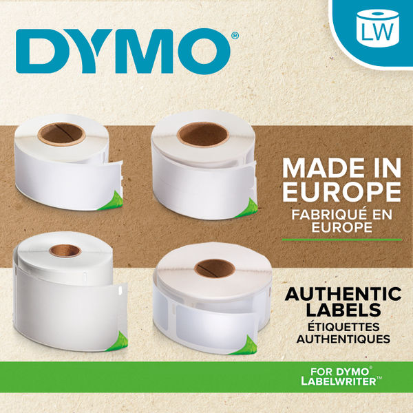 Dymo LabelWriter Standard Address Label 28mmx89mm (Pack of 12) 2093091