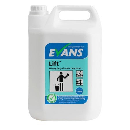 Evans Vanodine Lift Heavy Duty Cleaner Degreaser 5 Litre - ONE CLICK SUPPLIES