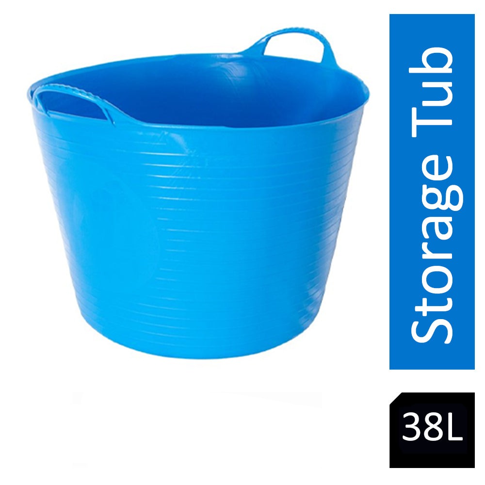 Red Gorilla {Tubtrug} Tub Blue 38 Litre - ONE CLICK SUPPLIES