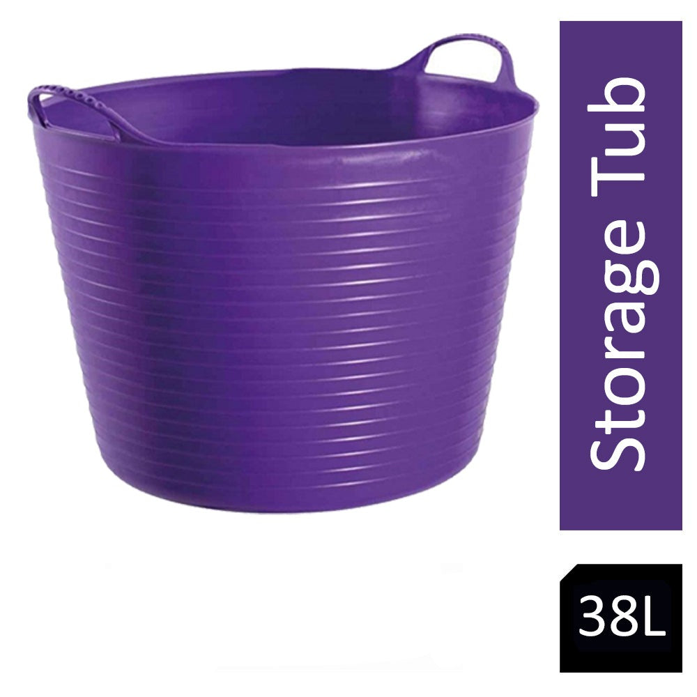 Red Gorilla {Tubtrug}Purple Tub Large 38 Litre - ONE CLICK SUPPLIES