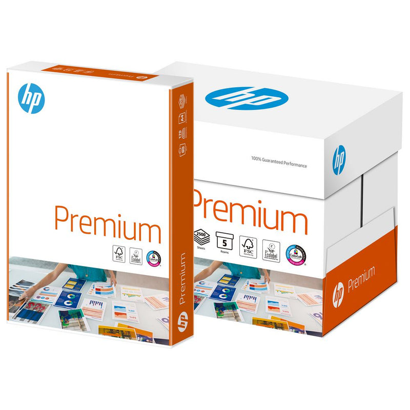 HP Premium A4 Paper 80gsm White (Pack of 500) HPT0317 - ONE CLICK SUPPLIES