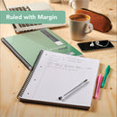 Cambridge Ruled Margin Wirebound Jotter Notebook 200 Pages A4 (Pack of 3) 400039062