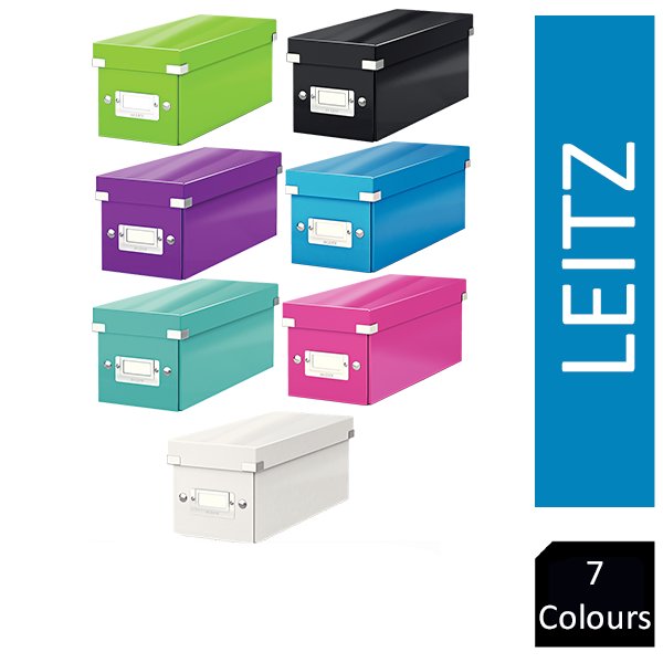 Leitz Click & Store Archive CD Box (Choose Colour) - ONE CLICK SUPPLIES