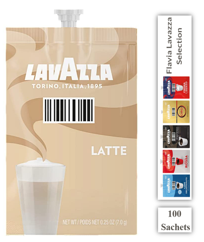 Flavia Lavazza Latte Sachets 100's - ONE CLICK SUPPLIES