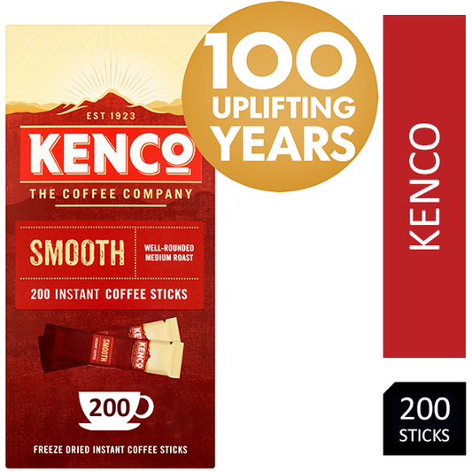 Kenco Smooth Instant Coffee Box of 200 Sticks - ONE CLICK SUPPLIES