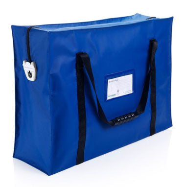 Versapak Medium Secure Holdall 508x356x152mm BLUE (CCBX2) - ONE CLICK SUPPLIES