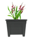 Fixtures Grosvenor Square Planter Black / Ebony 27cm