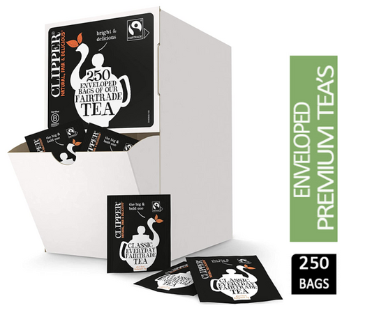 Clipper Fairtrade Everyday Blend 250 Teabags - ONE CLICK SUPPLIES