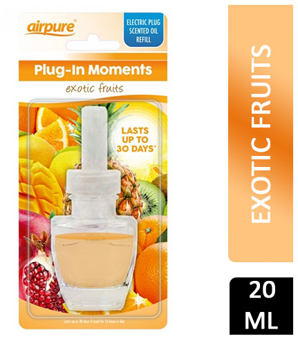 Airpure Plug In Moments Exotic Fruits Refill 20ml - ONE CLICK SUPPLIES