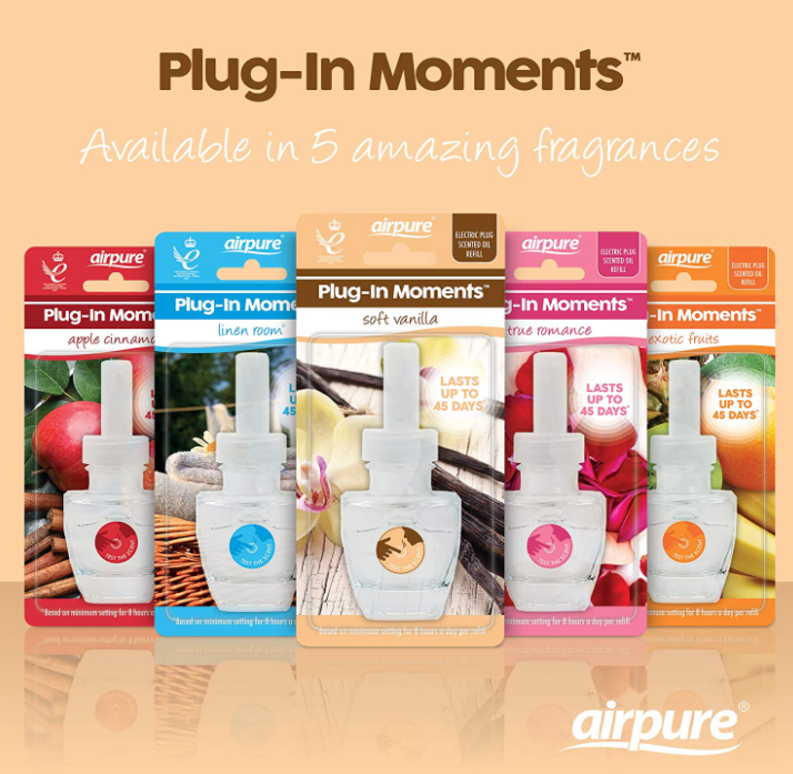 Airpure Plug In Moments Linen Refill 20ml - ONE CLICK SUPPLIES