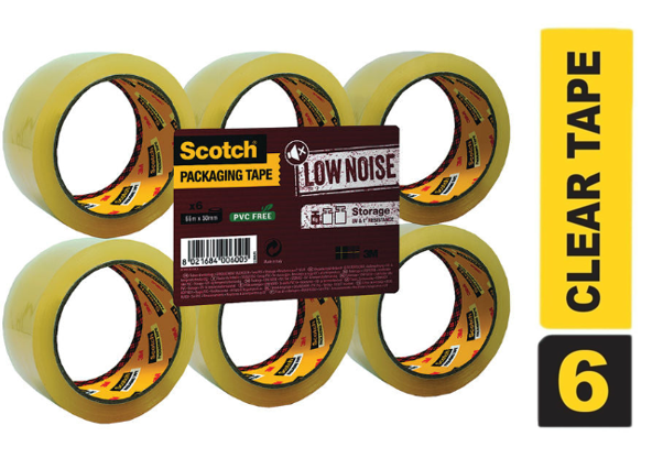 Scotch Packaging Tape 48mm x 66m Clear