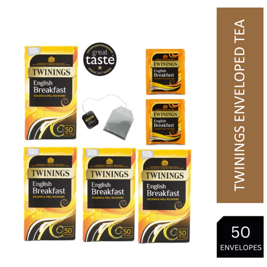 Twinings English Breakfast Enveloped 50's