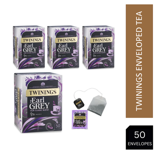 Twinings Earl Grey Enveloped Tea 50's