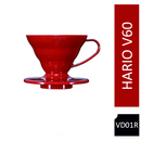 Hario V60 Plastic Coffee Dripper Red - Size 01 VD-01R - ONE CLICK SUPPLIES