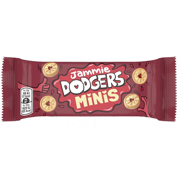 Mini Jammie Dodgers 180's x 20g Multi Packs - ONE CLICK SUPPLIES