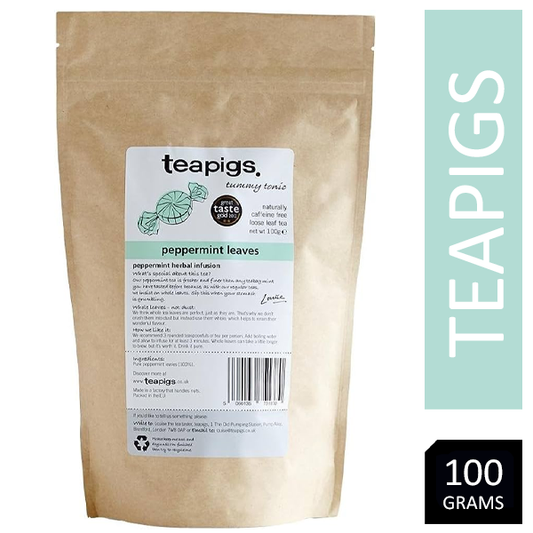 Teapigs Peppermint Leaves Loose Tea Made With Whole Leaves (1 x 100g)