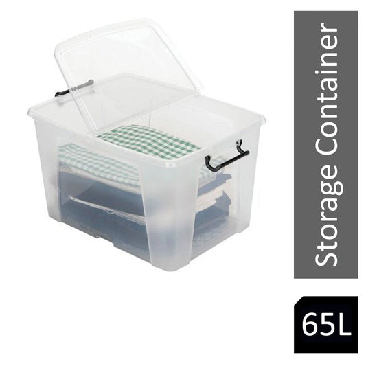 Strata 65 Litre Storemaster Plastic Smart Box - ONE CLICK SUPPLIES