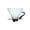 Hario V60 Glass Coffee Dripper Black Size 02 VDG-02B - ONE CLICK SUPPLIES