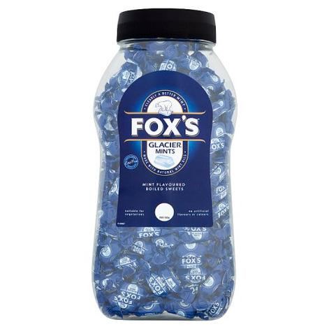 Fox's Glacier Mints Large 1.7kg Jar {Wrapped Sweets} - ONE CLICK SUPPLIES