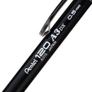 Pentel 120 Mechanical Pencil HB 0.5mm Lead Black Barrel (Pack 12) A315-AX - ONE CLICK SUPPLIES