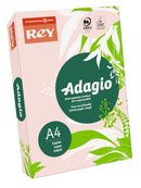 Rey Adagio Card A4 160gsm Pink (Ream 250) RYADA160X414 - ONE CLICK SUPPLIES