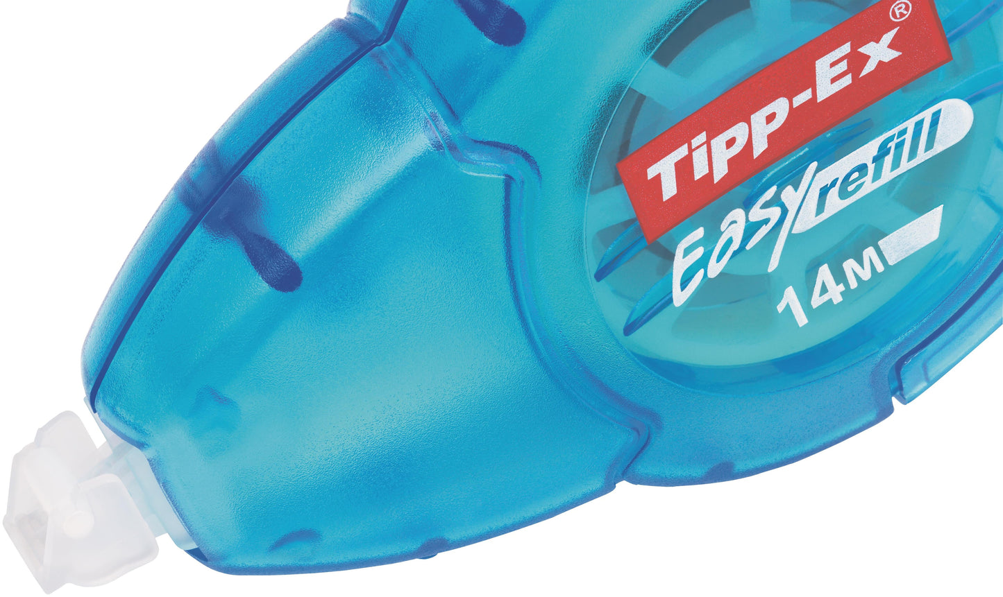 Tipp-ex Ecolutions Easy Refill Correction Tape Roller 5mmx14m (Pack 10) 87942420 - ONE CLICK SUPPLIES