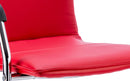 Echo Cantilever Chair Red Soft Bonded Leather BR000037 - ONE CLICK SUPPLIES