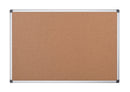 Bi-Office Maya Cork Noticeboard Double Sided Aluminium Frame 900x600mm - CA033750 - ONE CLICK SUPPLIES