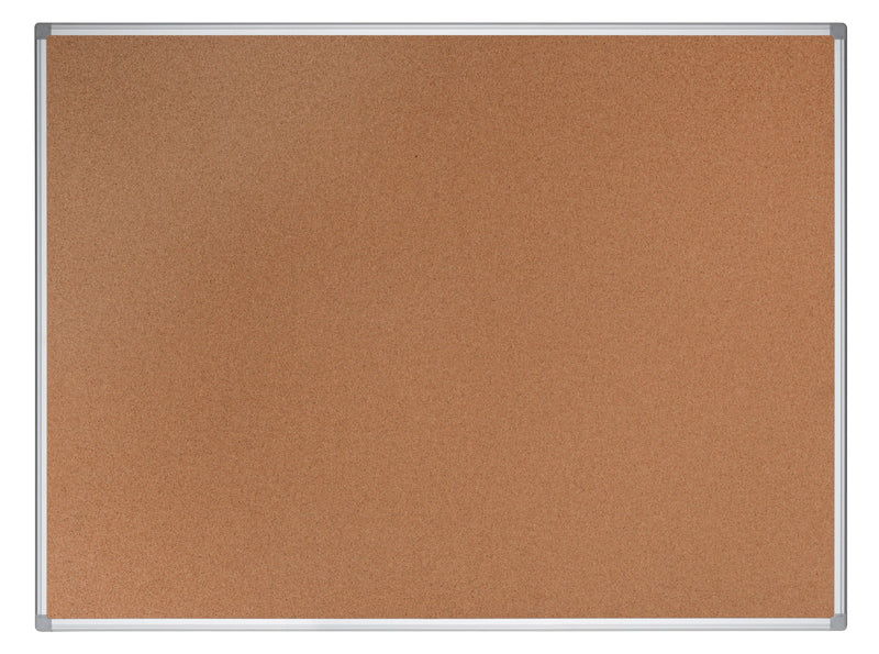 Bi-Office Earth-It Cork Noticeboard Aluminium Frame 1800x900mm - CA071790 - ONE CLICK SUPPLIES