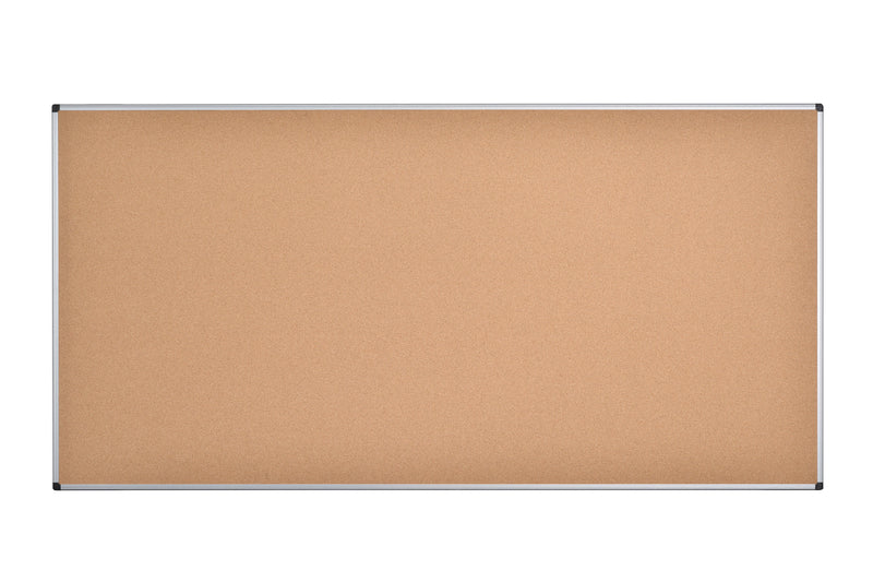 Bi-Office Maya Cork Noticeboard Aluminium Frame 2400x1200mm - CA211170 - ONE CLICK SUPPLIES