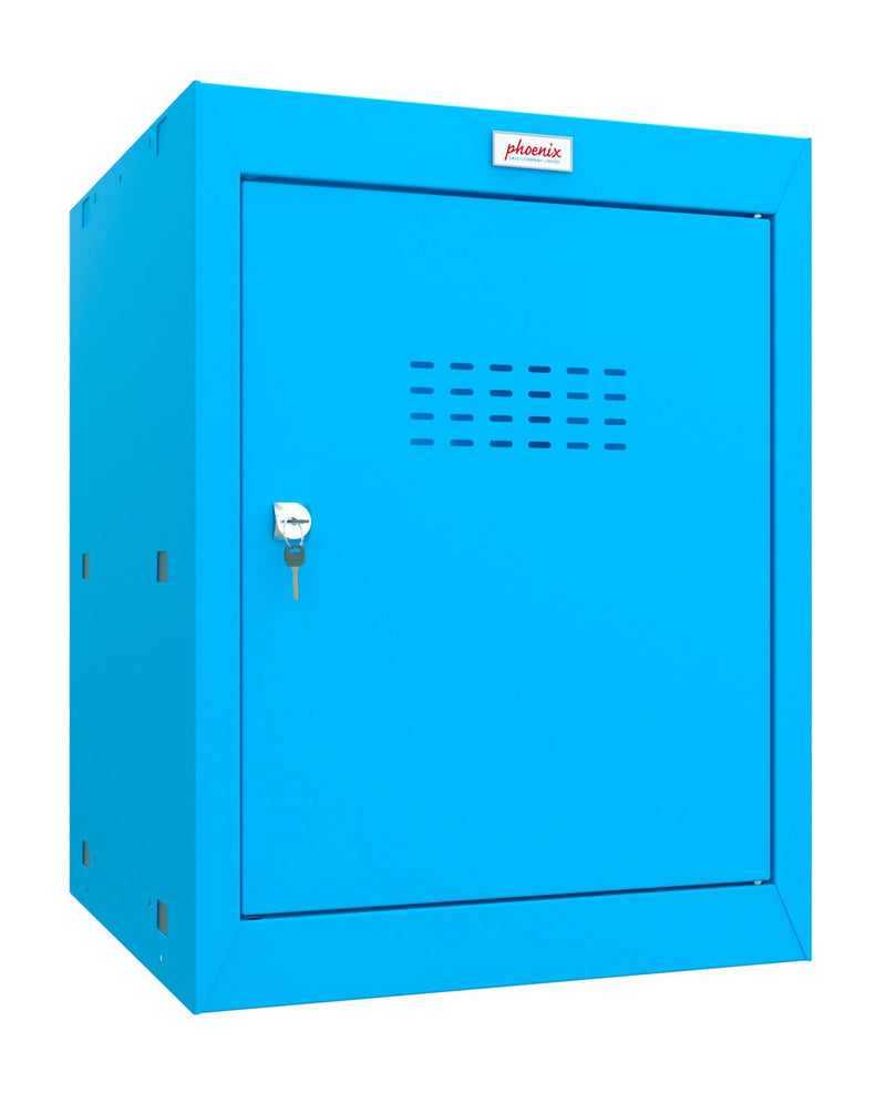 Phoenix CL Series Size 2 Cube Locker in Blue with Key Lock CL0544BBK - ONE CLICK SUPPLIES