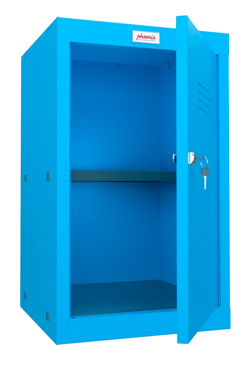 Phoenix CL Series Size 3 Cube Locker in Blue with Key Lock CL0644BBK - ONE CLICK SUPPLIES