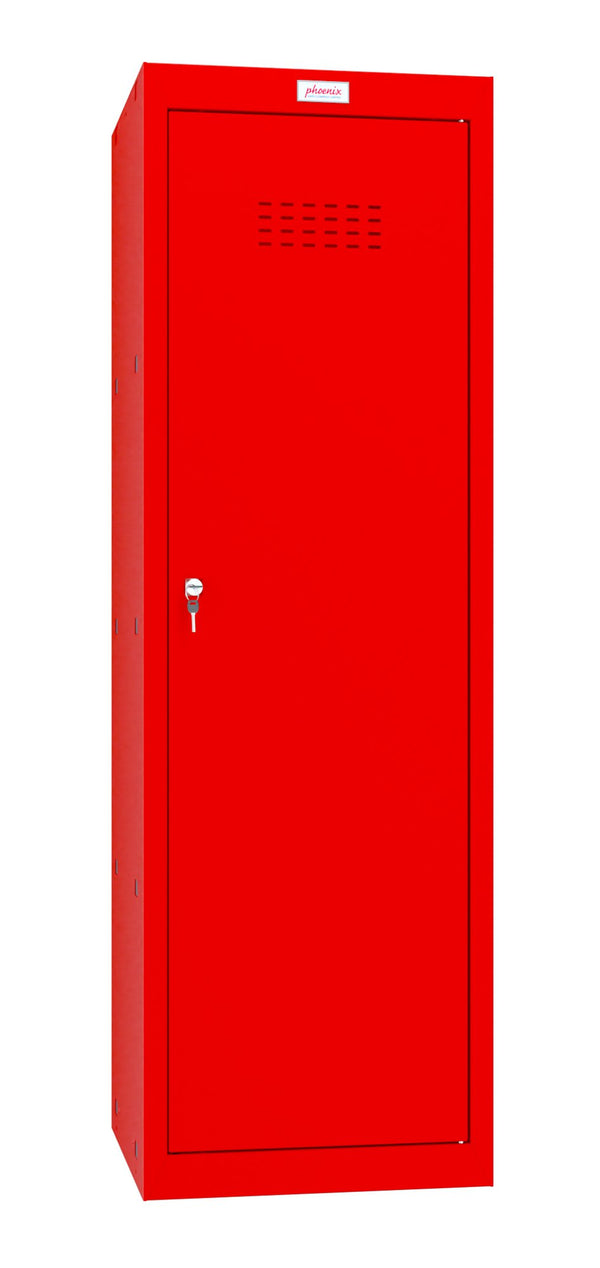 Phoenix CL Series Size 4 Cube Locker in Red with Key Lock CL1244RRK - ONE CLICK SUPPLIES