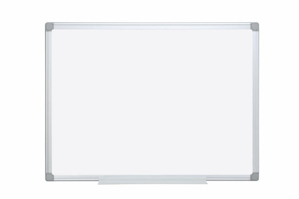 Bi-Office Earth-It Magnetic Enamel Whiteboard Aluminium Frame 1800x1200mm - CR1220790 - ONE CLICK SUPPLIES